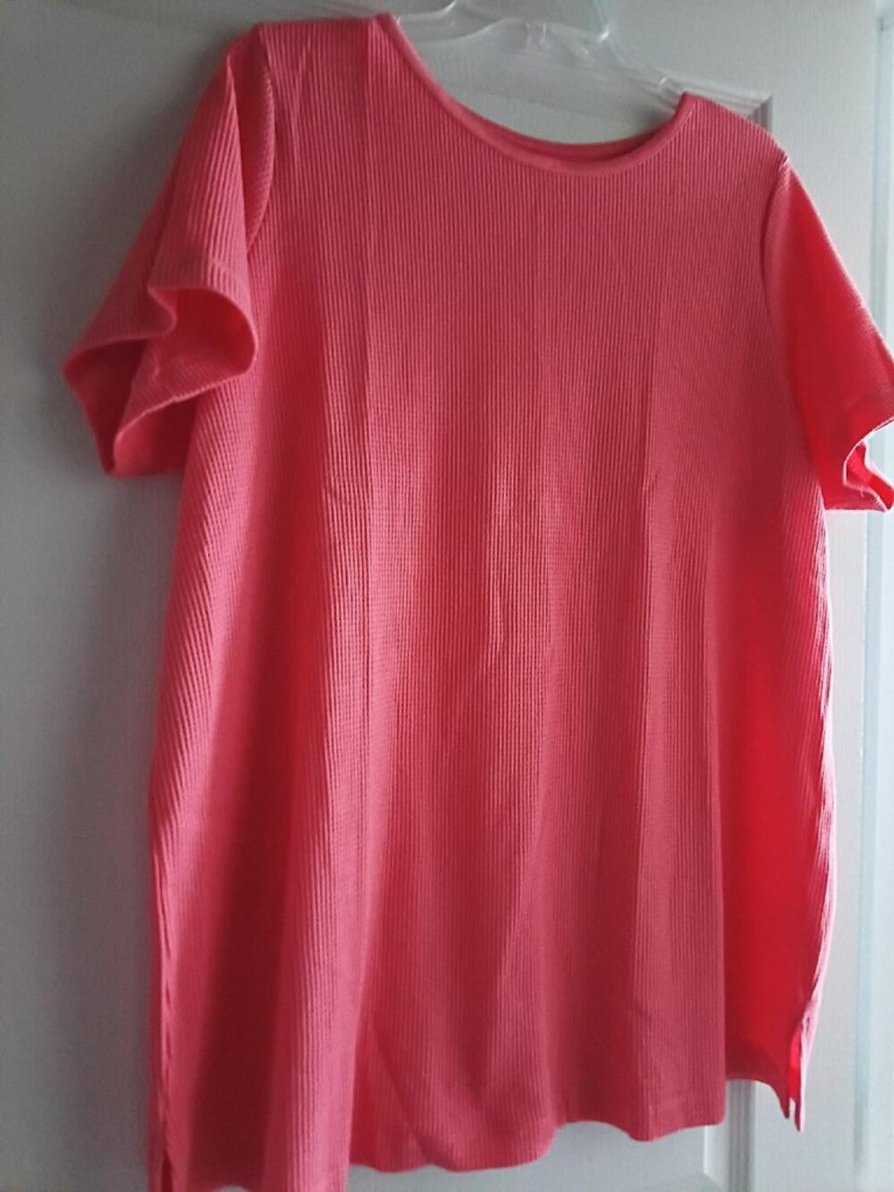 Women's Coral Top Size 18/20 Woman Within